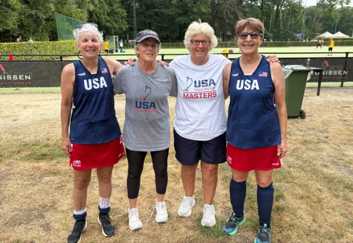 CU-Lock Haven alumnae rep their Haven pride  internationally at World Masters Hockey World Cup